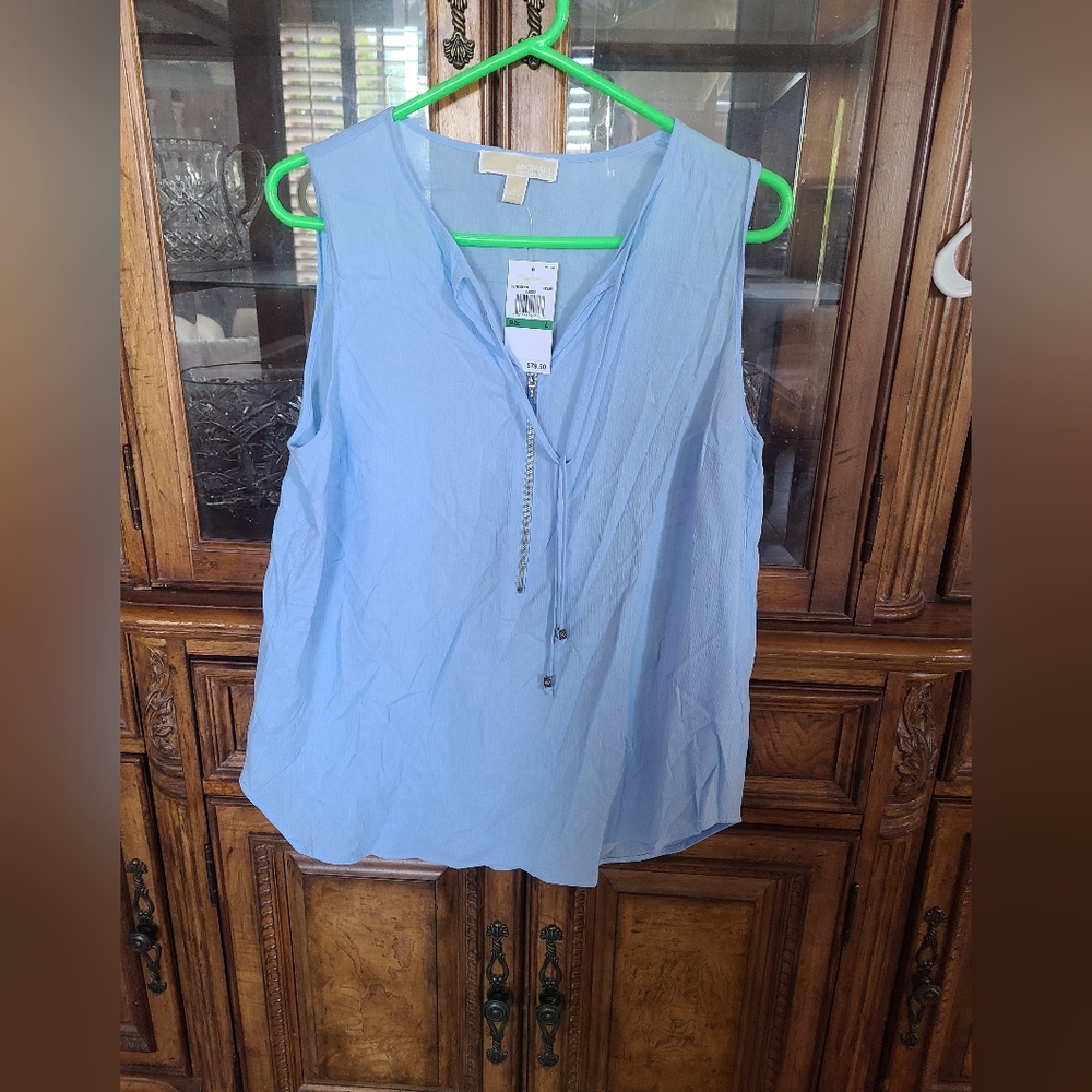 Michael Kors woman's sleeveless blouse.
